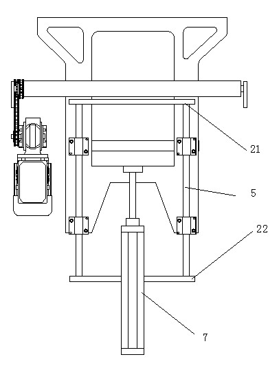 Grid automatic stacking device