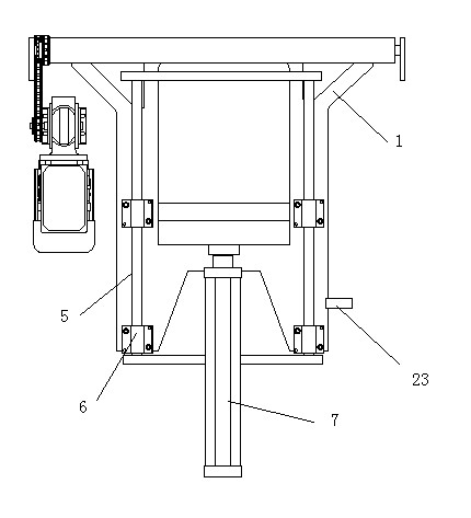 Grid automatic stacking device