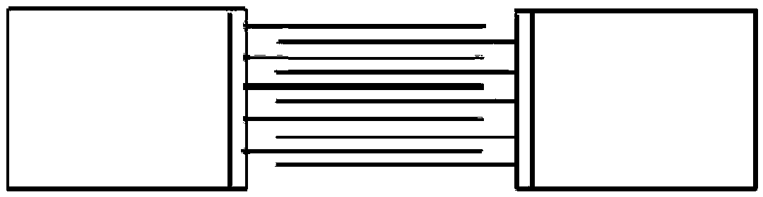 Steel wire belt hot gluing method