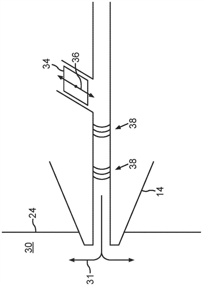 Apparatus and method for distributing interstitial material in battery