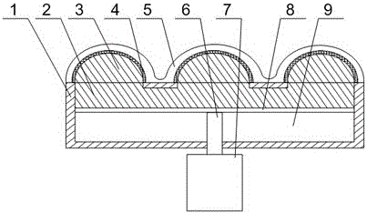 Drying structure for copper wire subjected to annealing cooling treatment