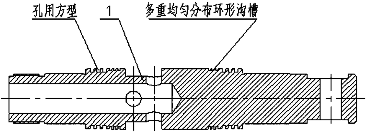 Efficient airtightness faucet for engineering driller