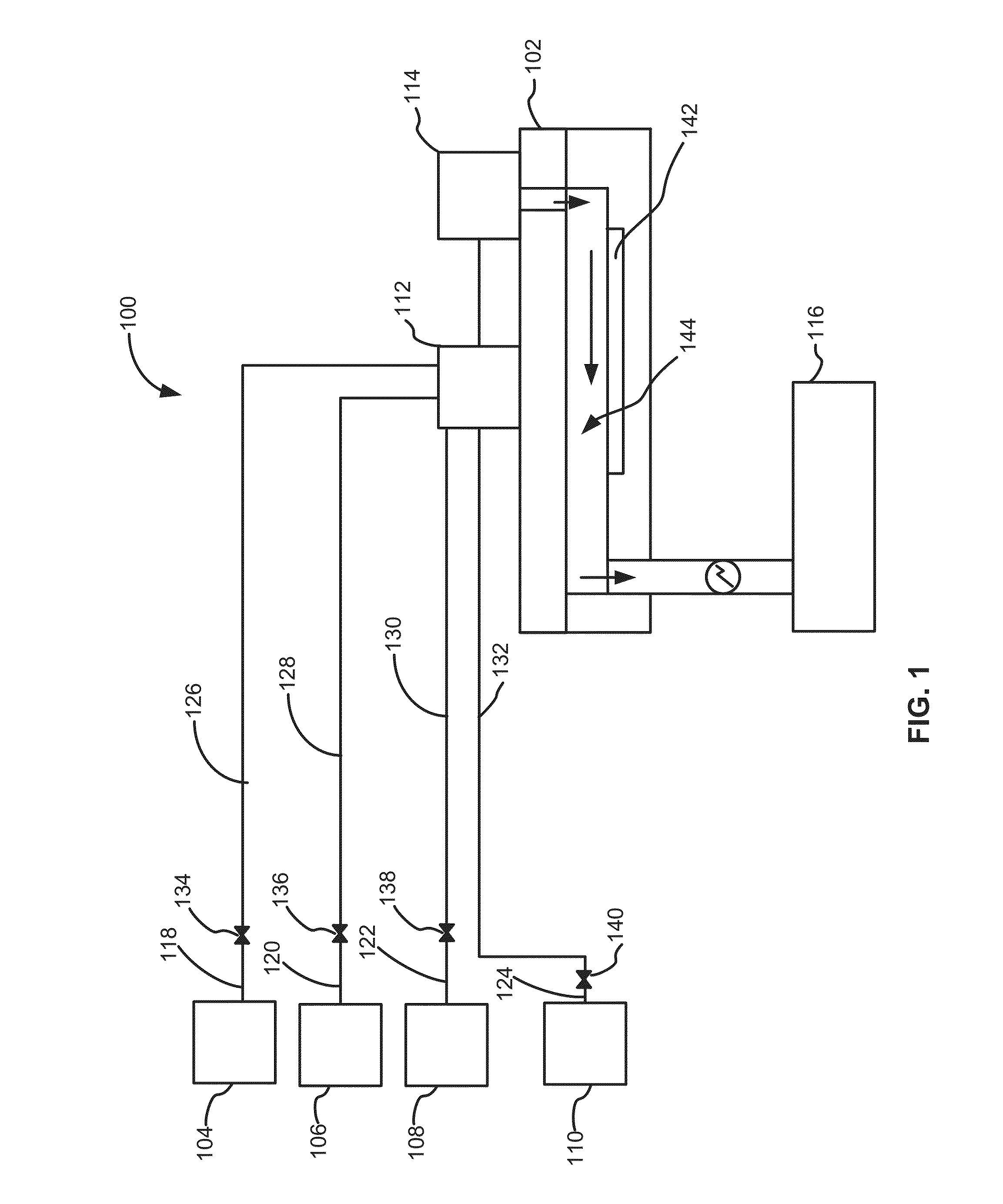 Method and system to reduce outgassing in a reaction chamber