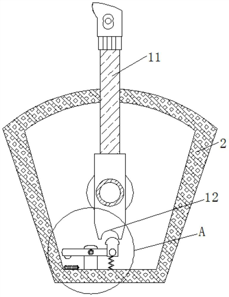 Electric vehicle safe driving gear engaging mechanism and application thereof