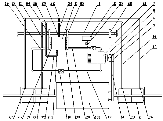 Engine capable of achieving constant volume combustion and working method of engine