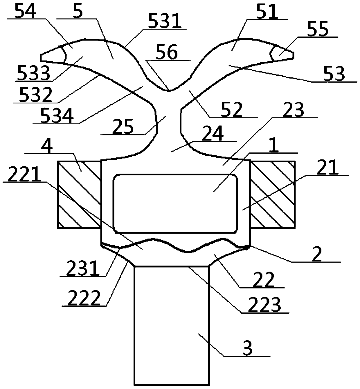 Double-spray-head nanofiber production system