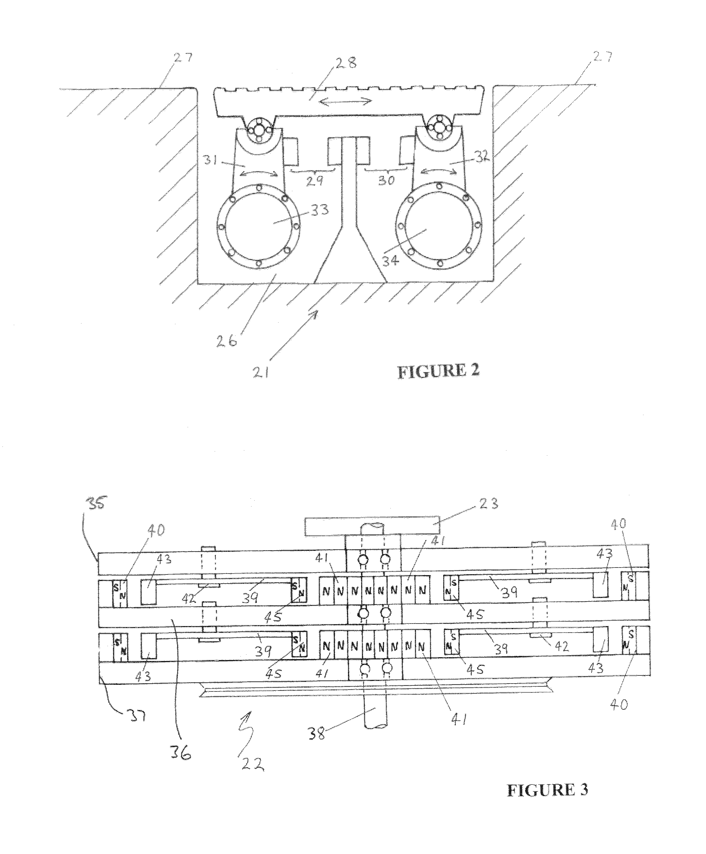 Kinetic energy accumulator and an energy transfer system incorporating a kinetic energy accumulator