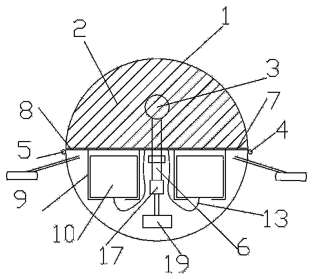 Water solar light-emitting device with flyability