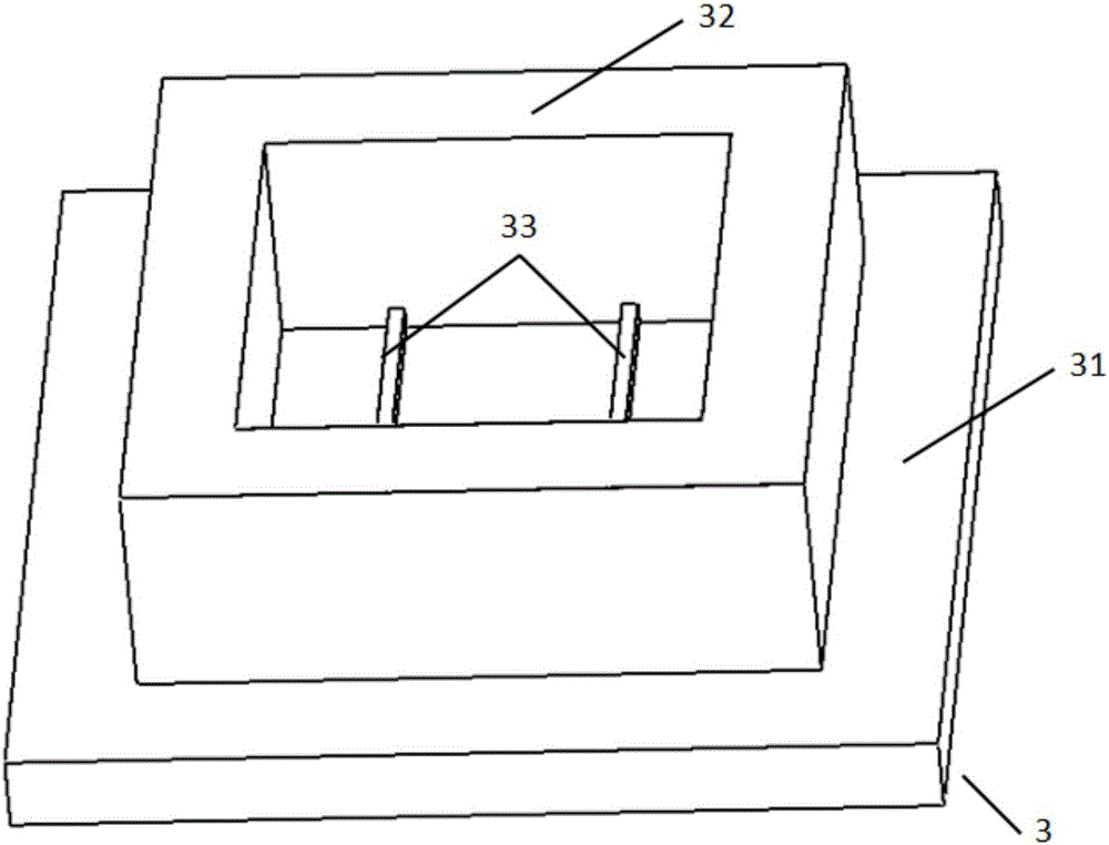 Three-dimensional and high-energy-consumption damping supporting base based on shear thickening fluid