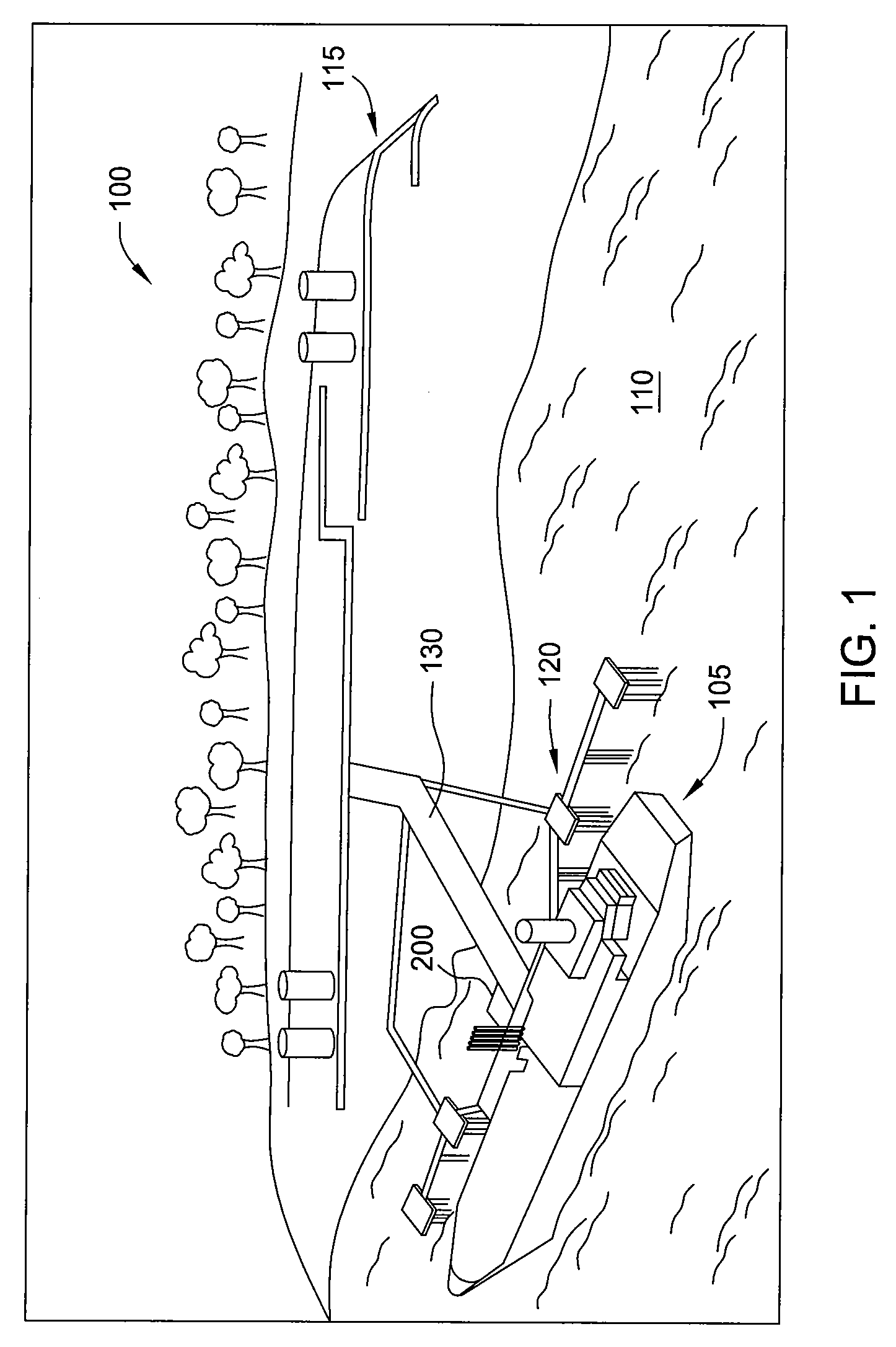 Dockside water intake system for marine vessels