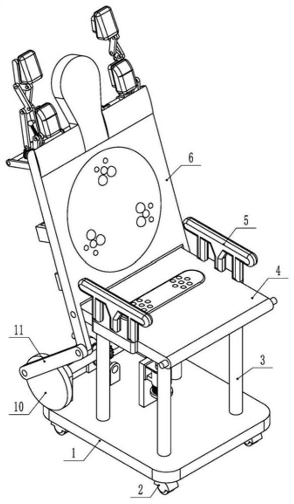 Postoperative rehabilitation nursing device