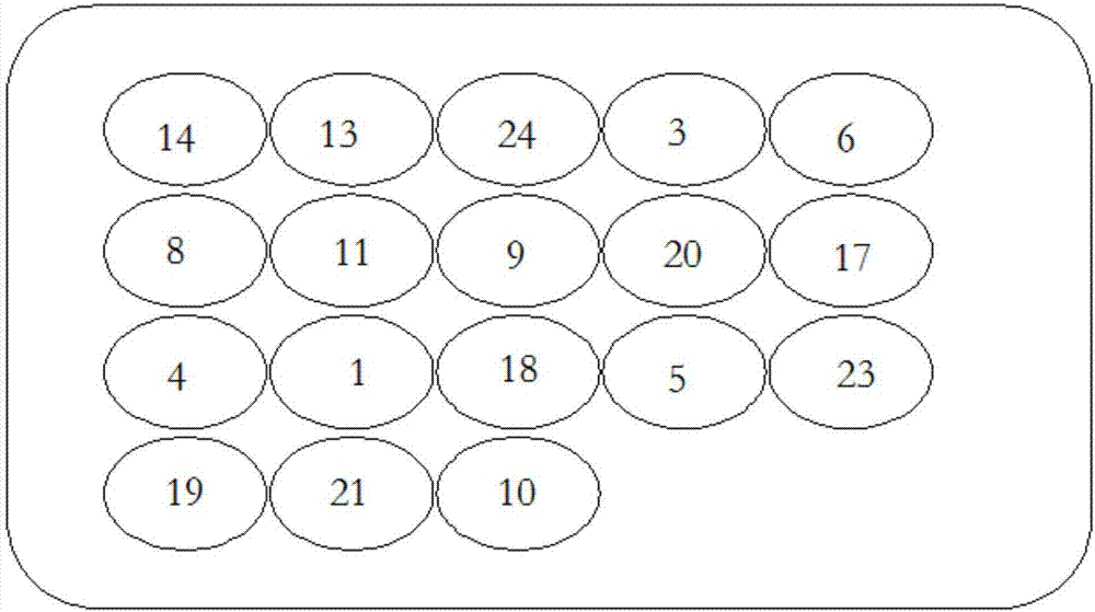 Mobile phone football game real-time scoring method