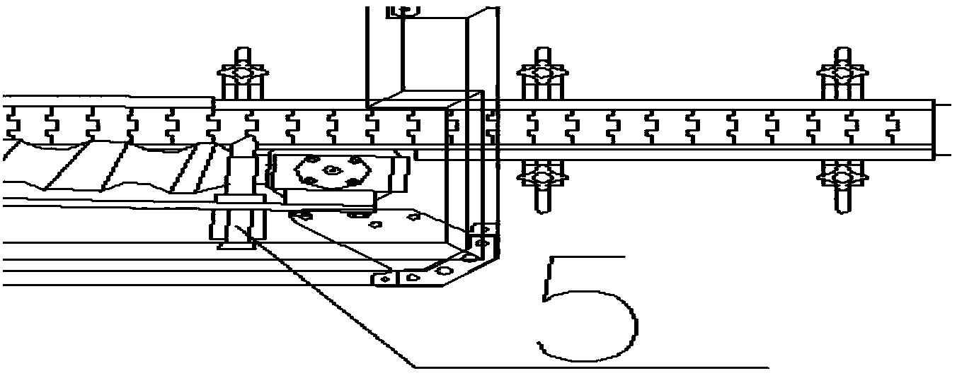 Automatic bottle stop control device for full-automatic bottling line