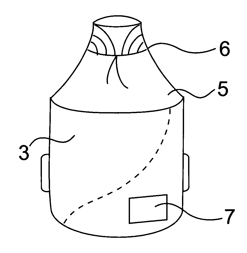 Expandable and portable emesis receptacle