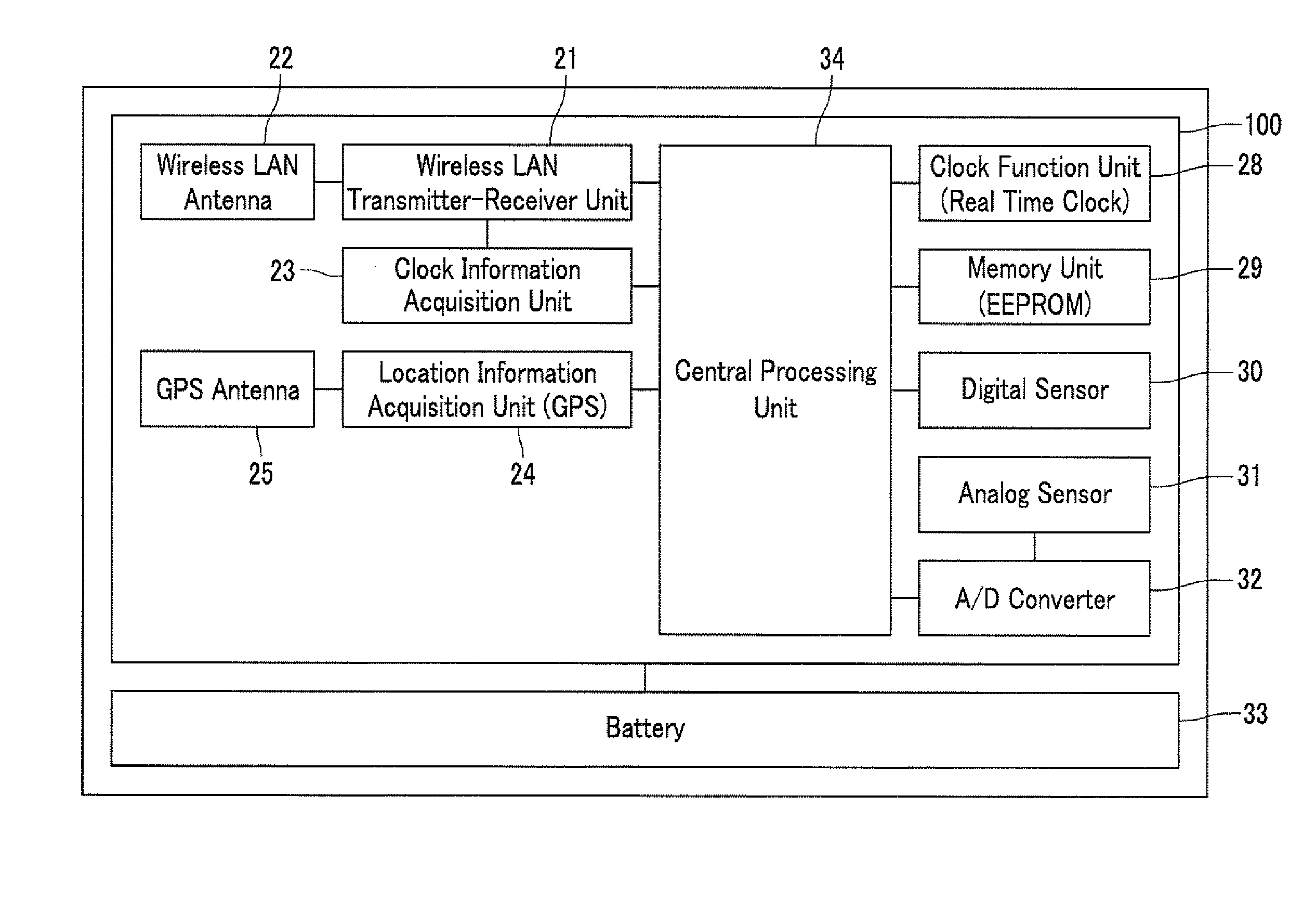 Wireless transmitter-receiver and mobile object management system