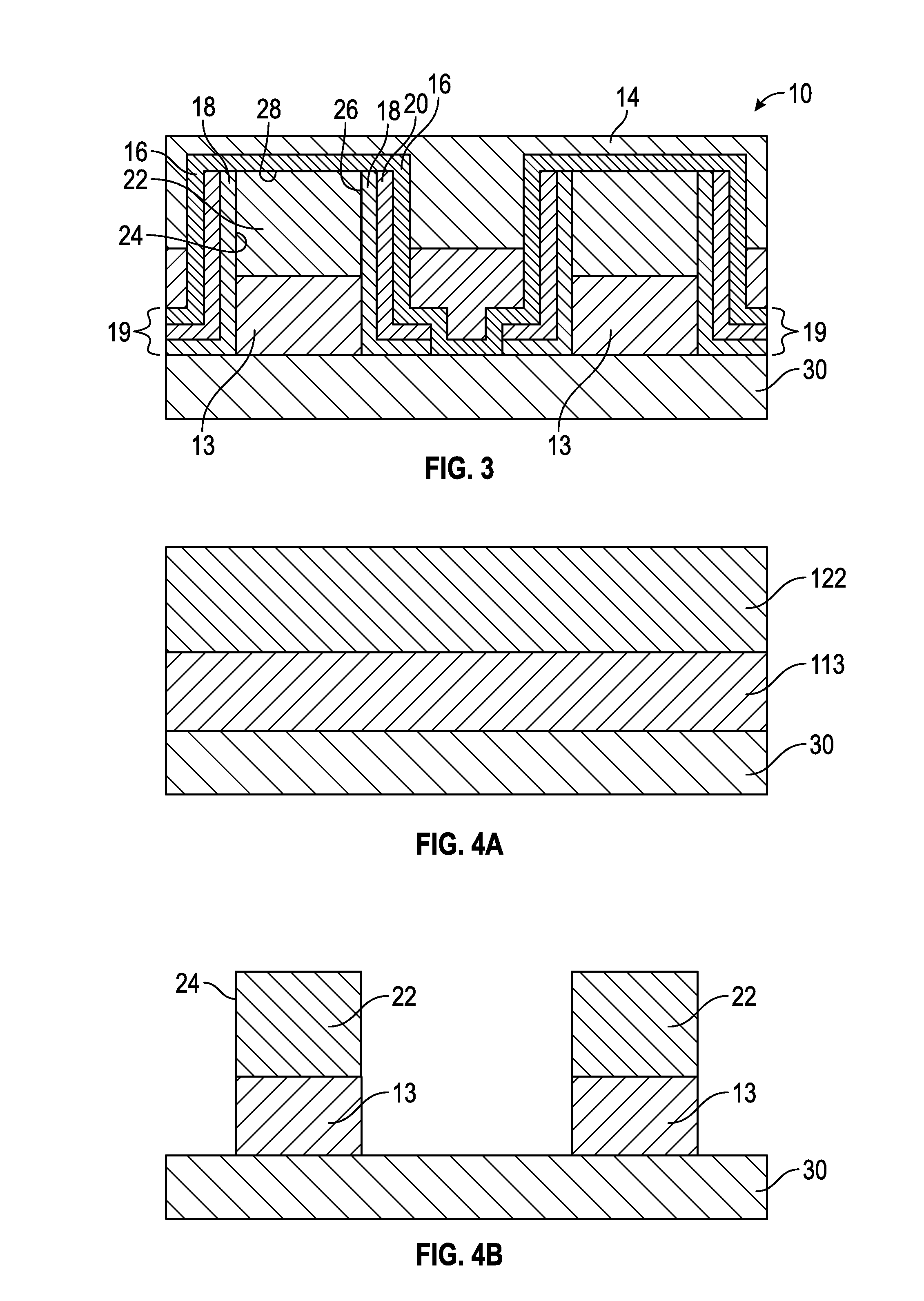 Non-volatile resistive random access memory crossbar devices with maximized memory element density and methods of forming the same