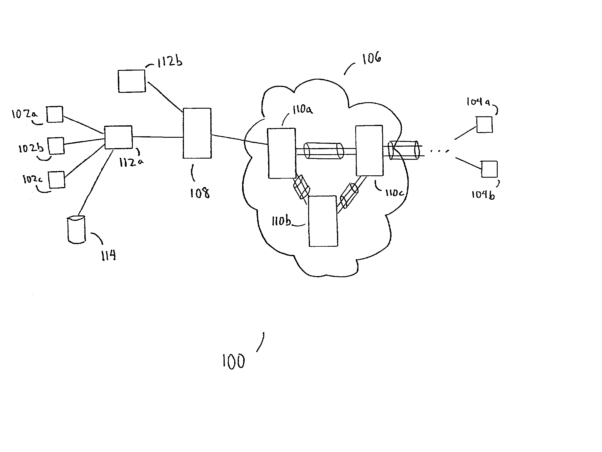 System for providing fabric activity switch control in a communications system