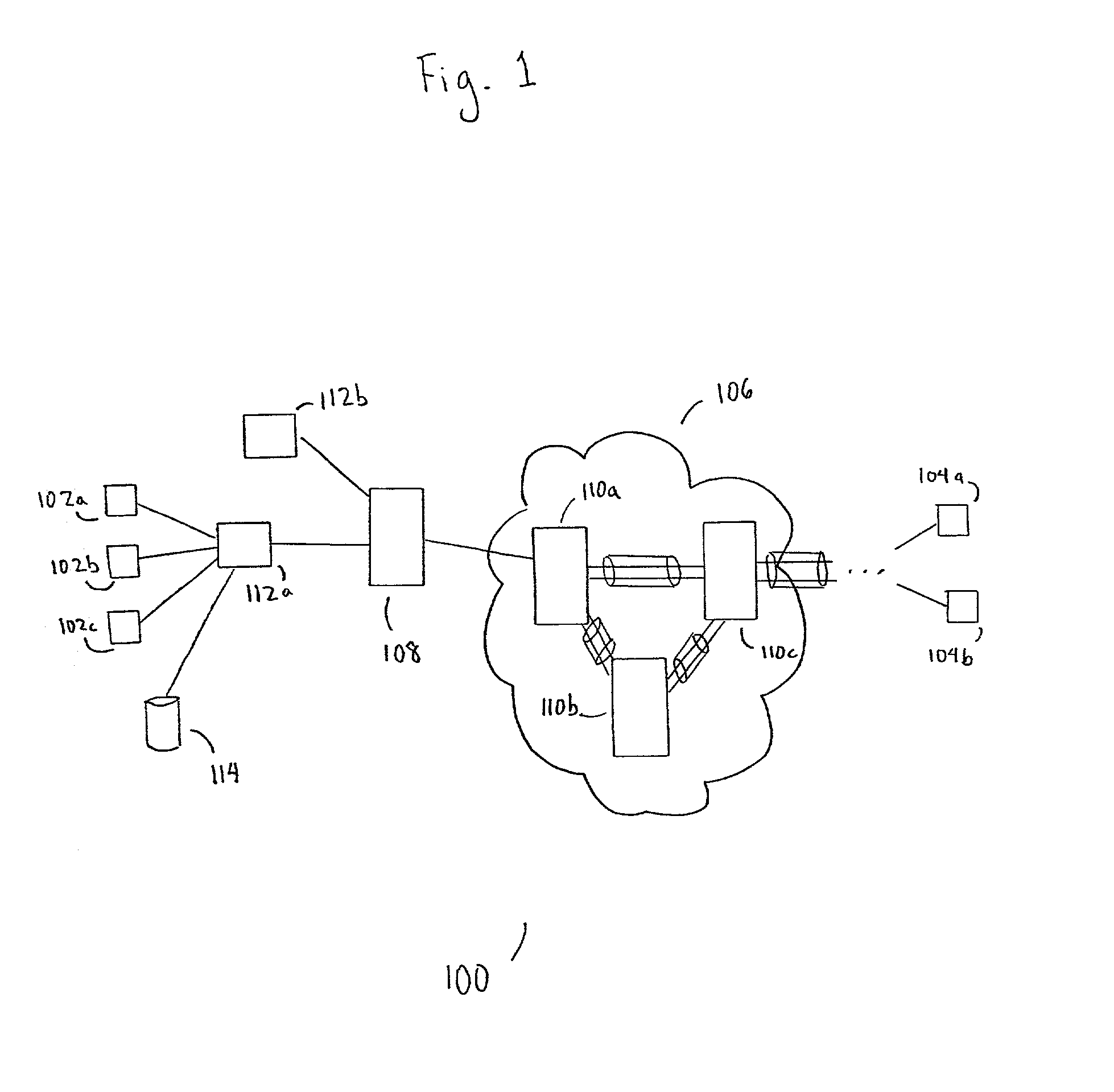 System for providing fabric activity switch control in a communications system