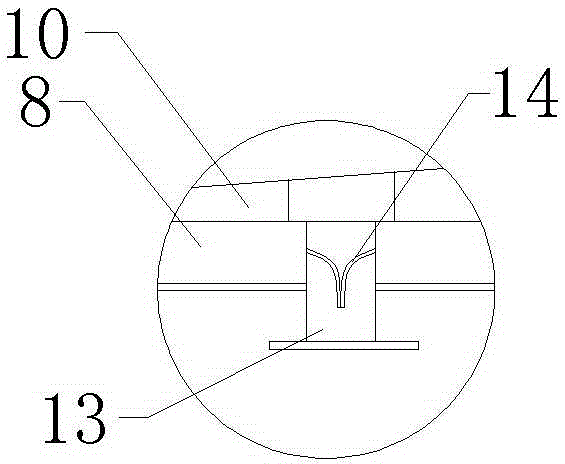 Acid- and alkali-resistant stirring drier