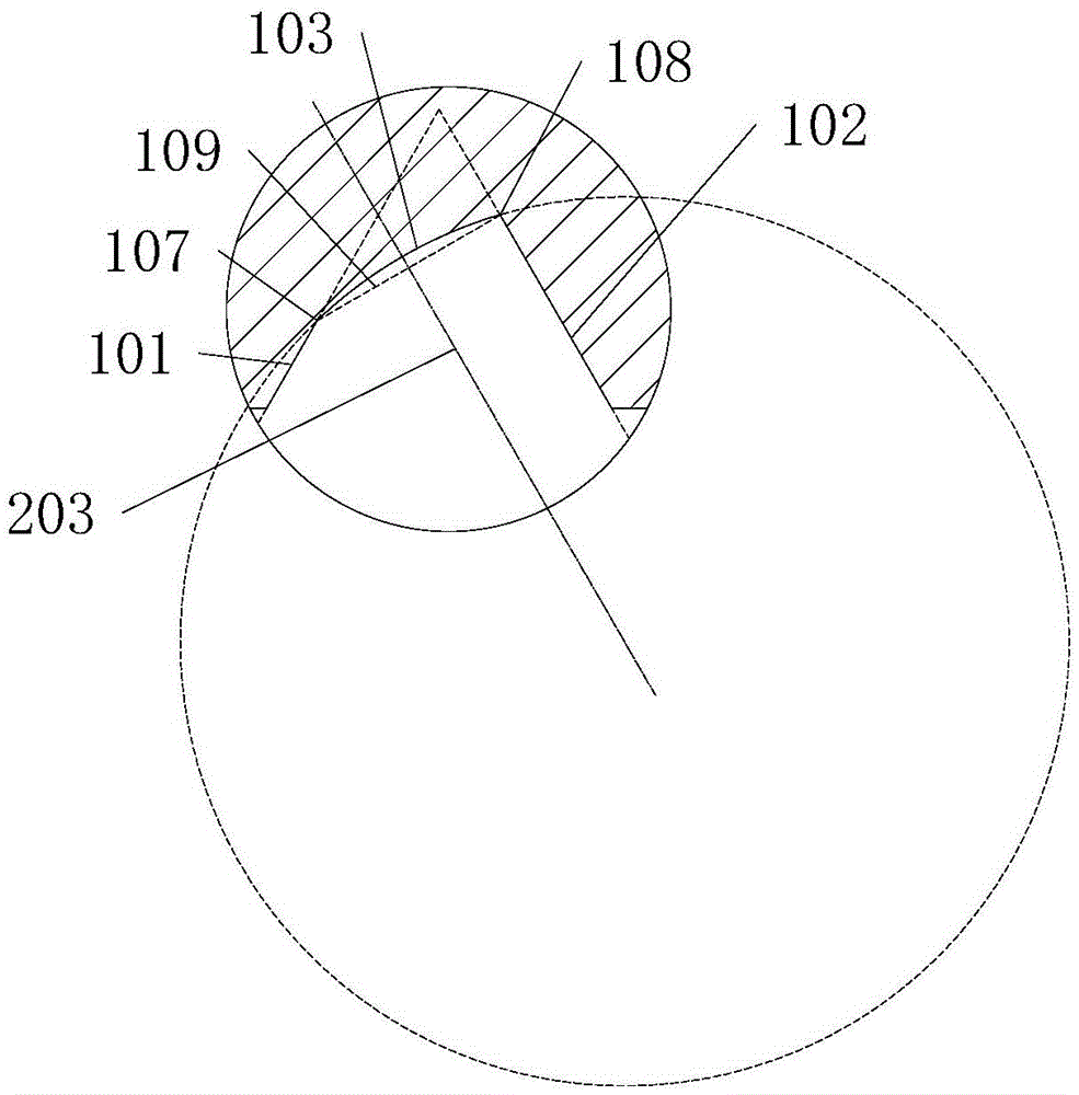 R-shaped thread