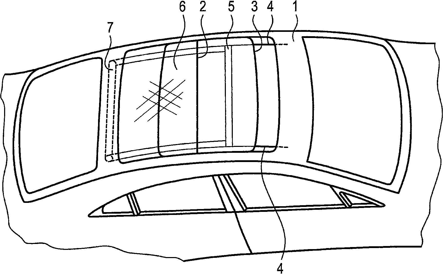 Subassembly for sliding roof