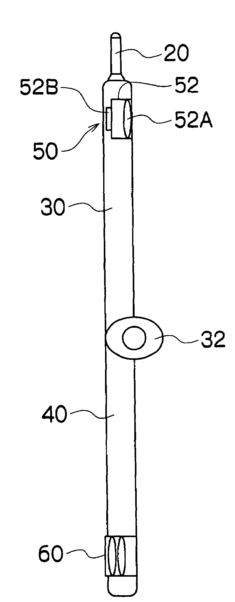 Mobile camera phone with adjustable focal length