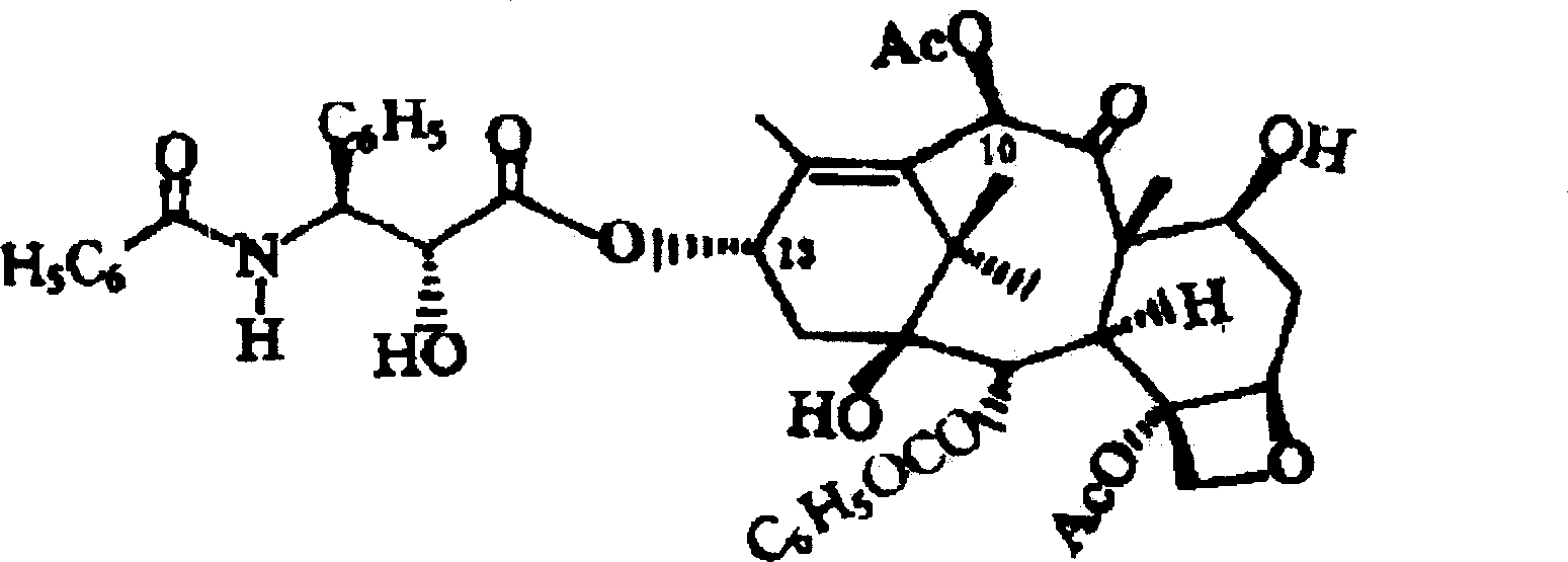 Preparing process of high purity taxol compound