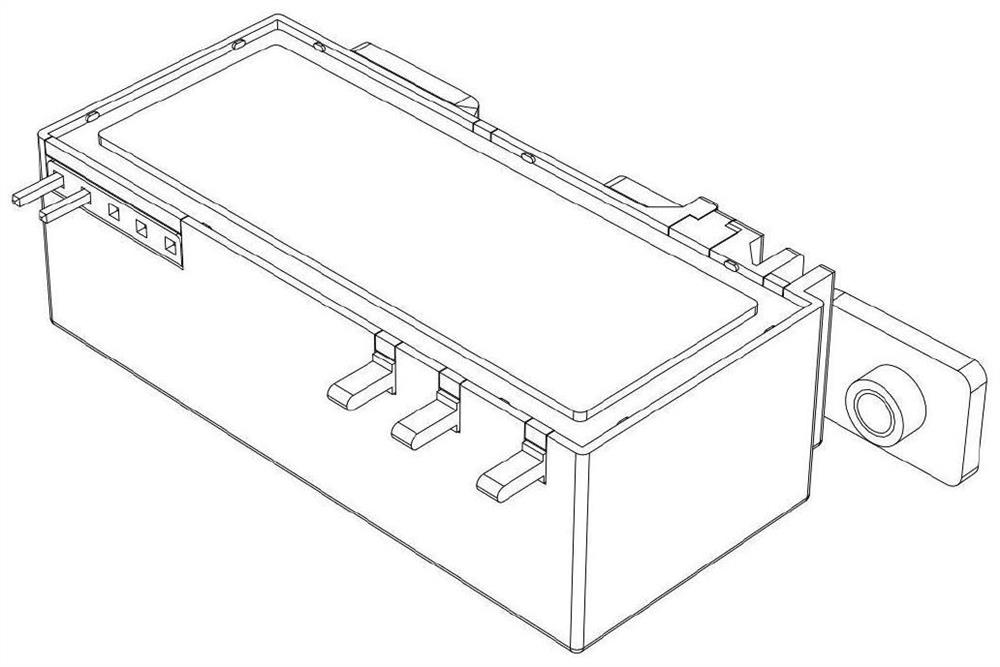 Switching type magnetic latching relay