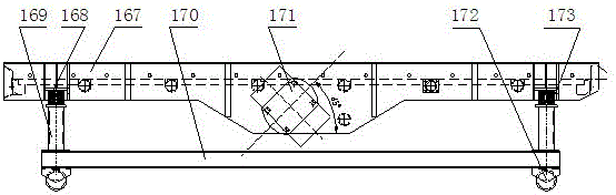 Special mobile linear vibrating screen and method for dry sand production line