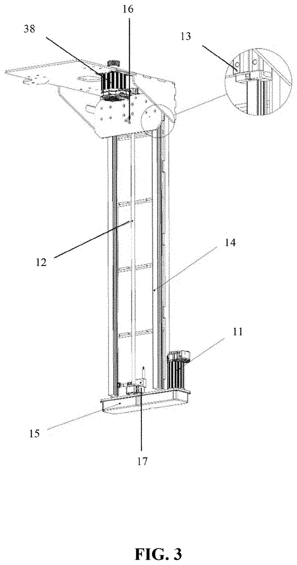 Automated packing cart