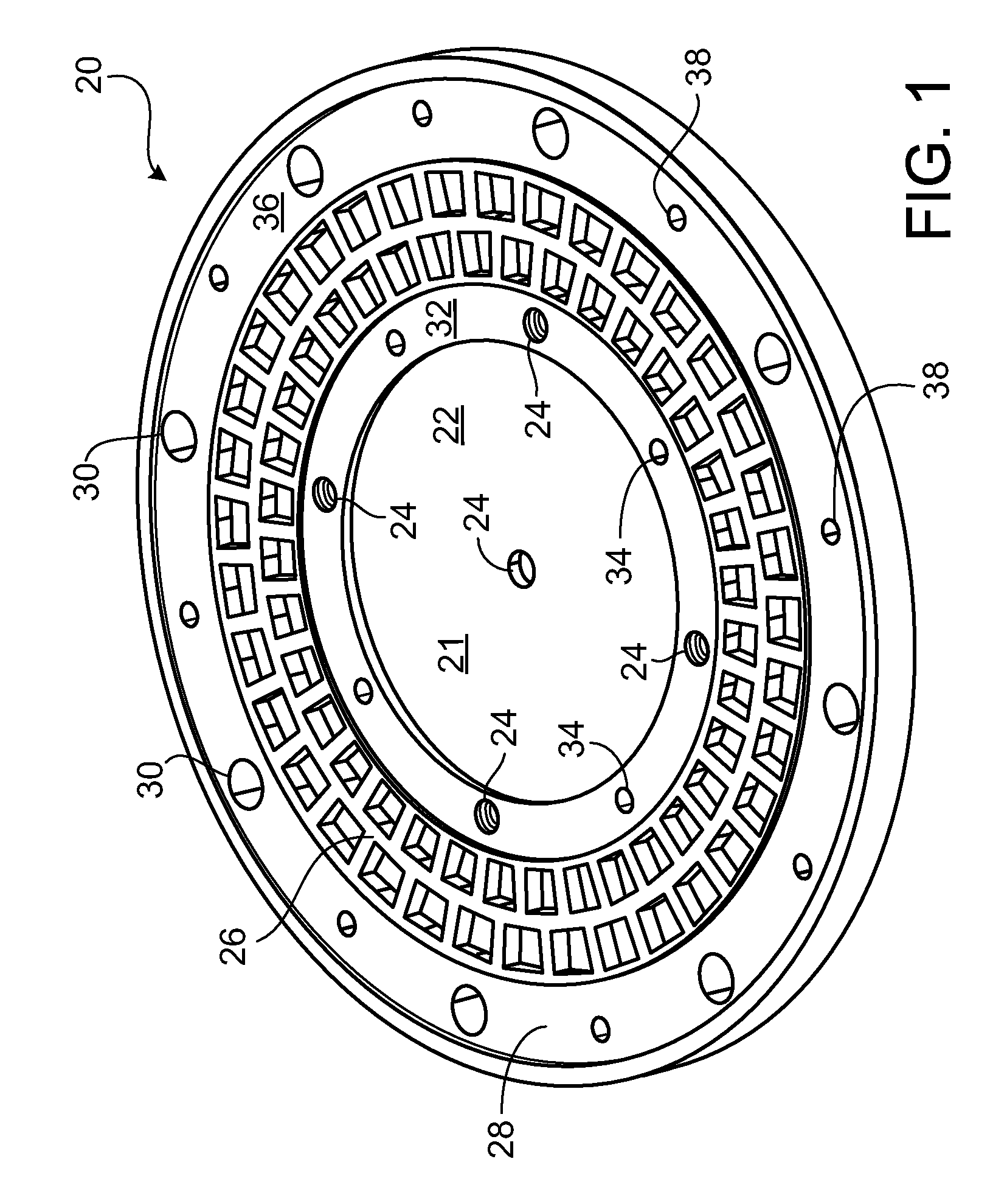 Diaphragm surrounding