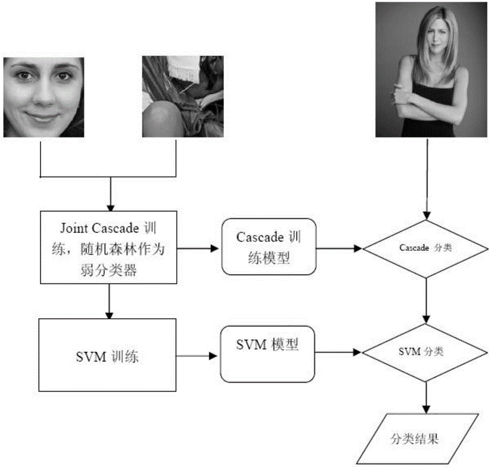 Face detecting method and device