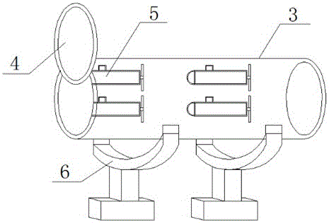 Submarine device with escape boat