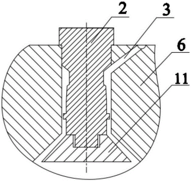 Melt electrospinning nanometer twisted yarn preparing device and method achieving multi-needle rotary twisting