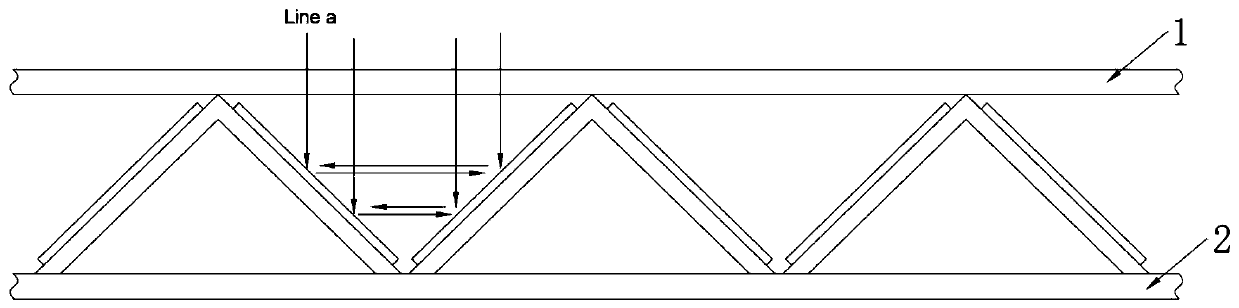 Solar assembly packaging structure