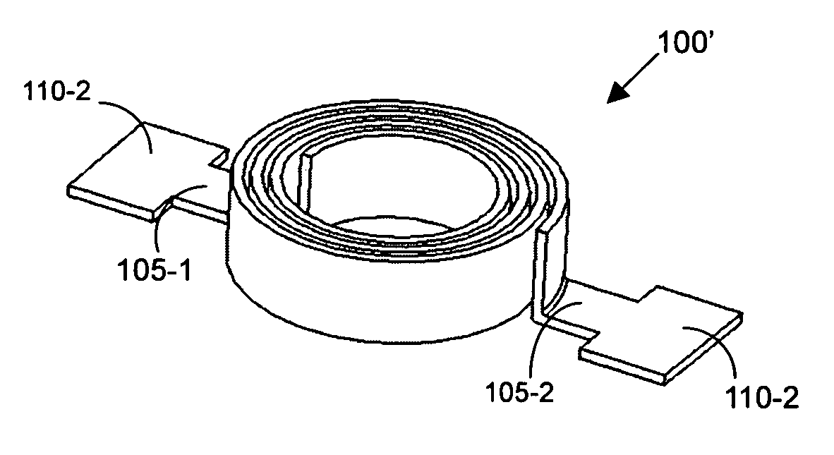 Configuration and method to manufacture compact inductor coil with low production cost