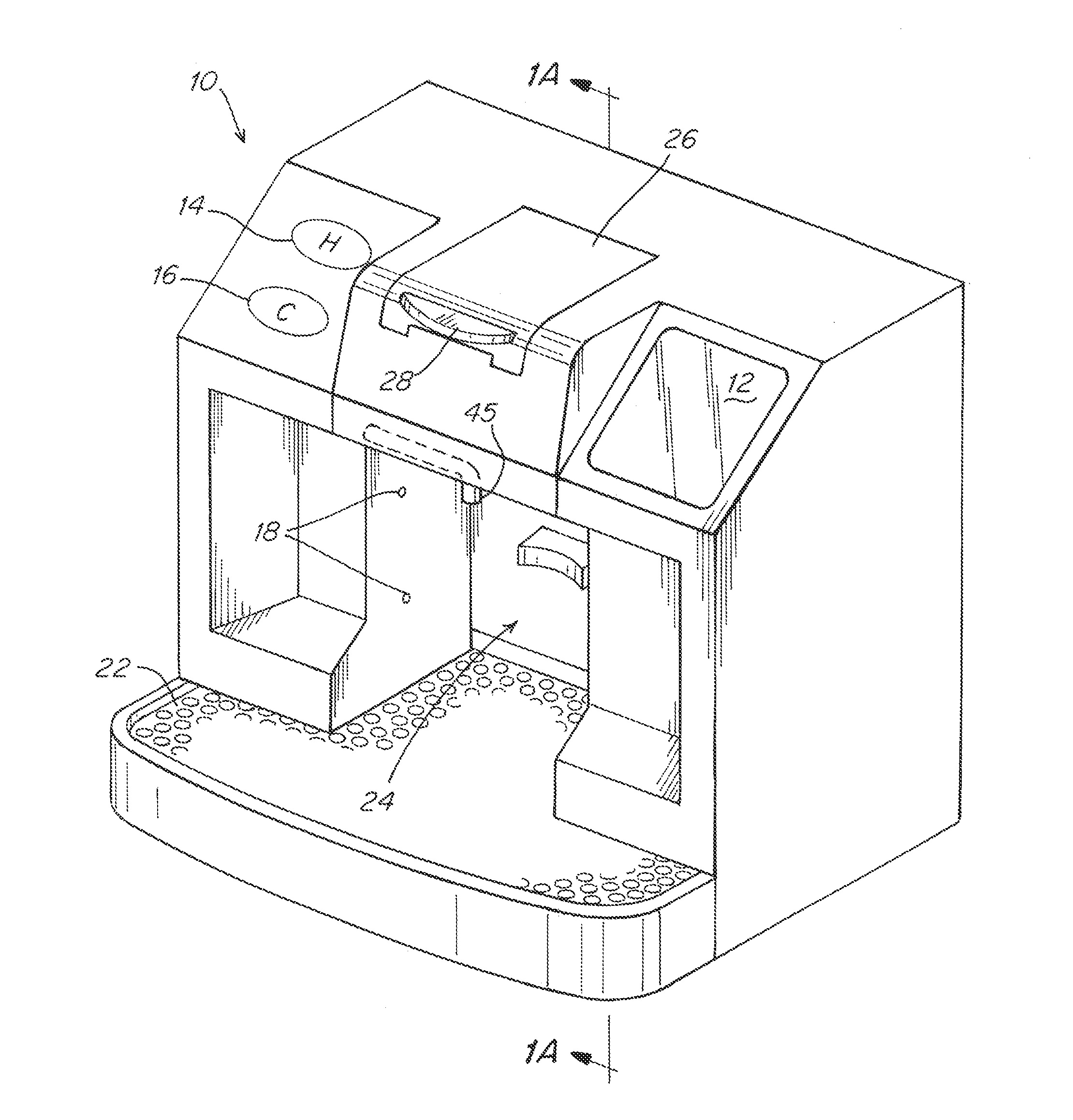 Capsule Based System for Preparing and Dispensing a Beverage