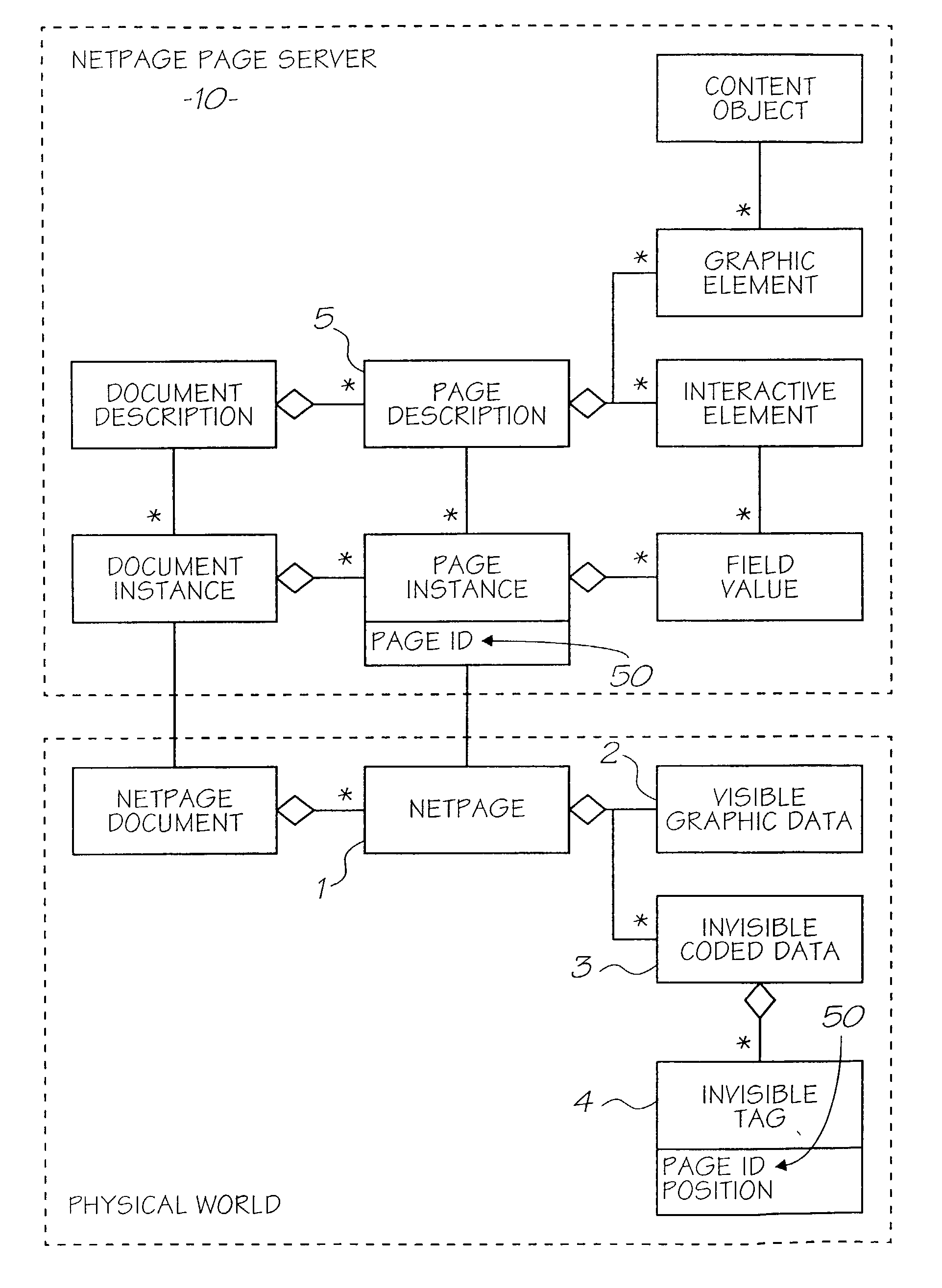 Handwritten text capture via interface surface having coded marks