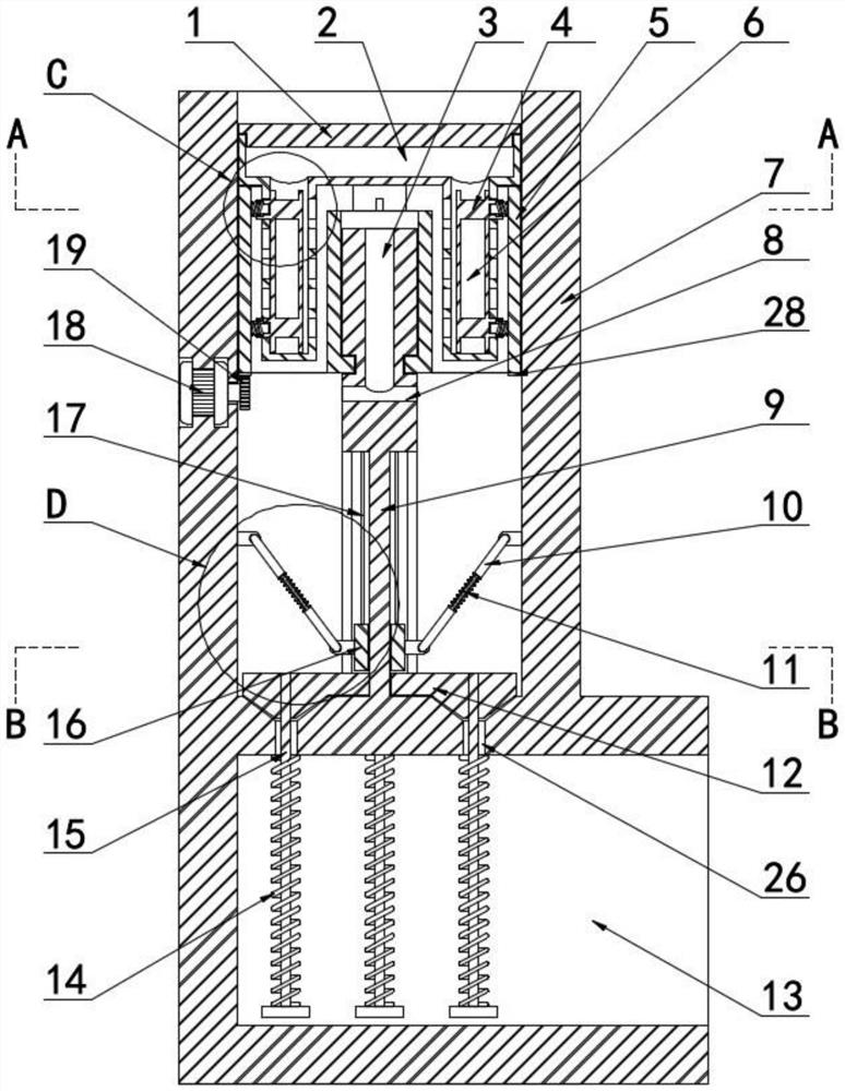 A drying device for alumina production and processing