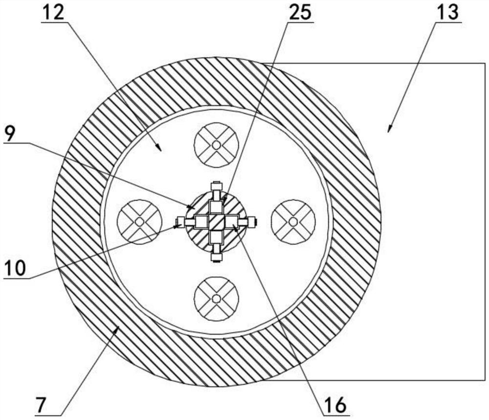 A drying device for alumina production and processing