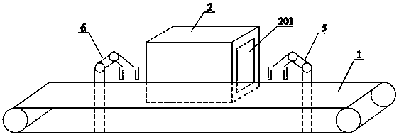 A detection device and method for a Jun porcelain thermos cup