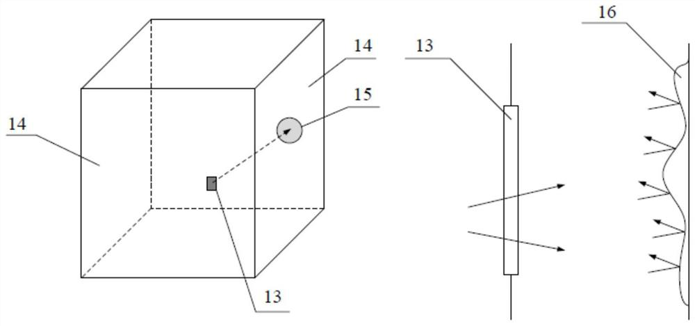 Device and method for detecting coking condition of water-cooled wall based on mid-infrared holographic imaging