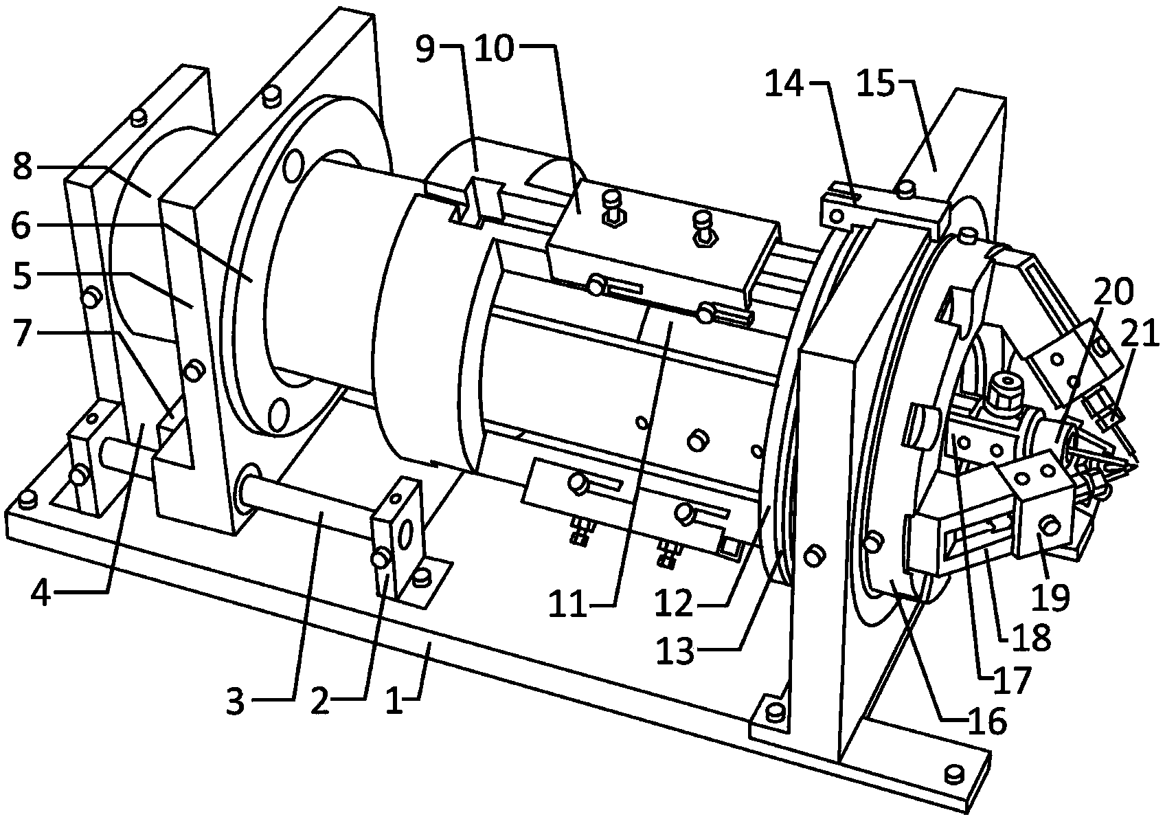 Multichannel rotary extractive electrospray ionization mass spectrometry ion source