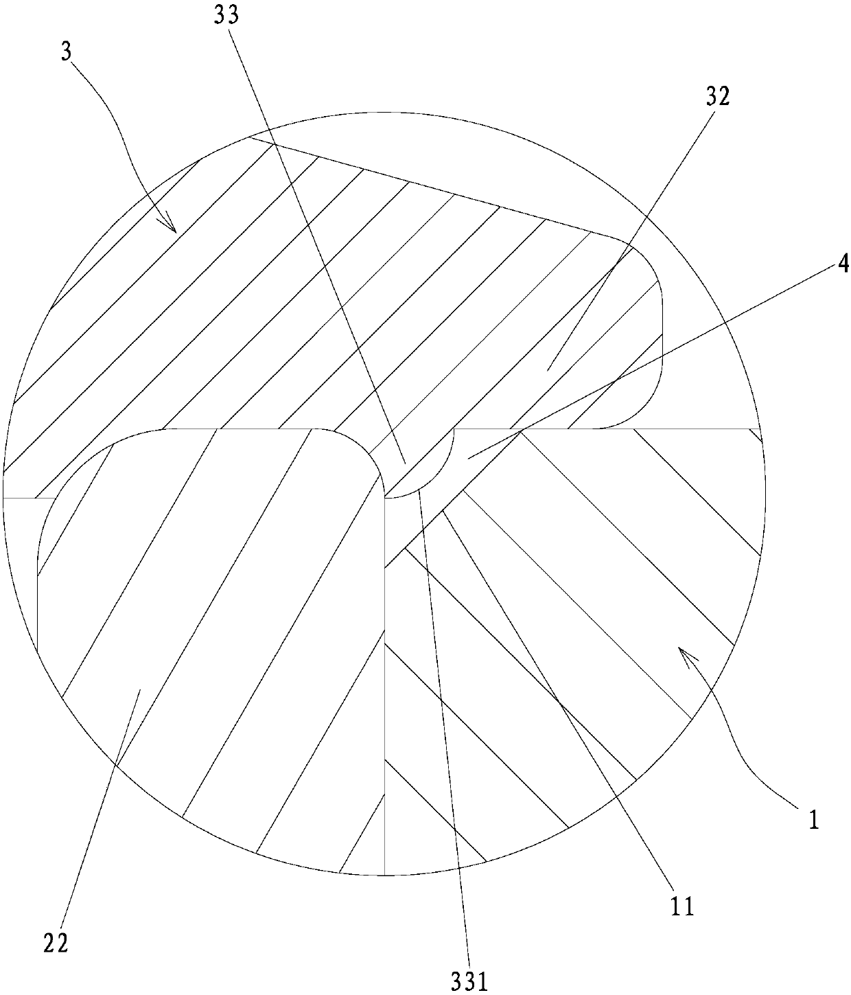 A fast-installed screwless connection structure and its installation method