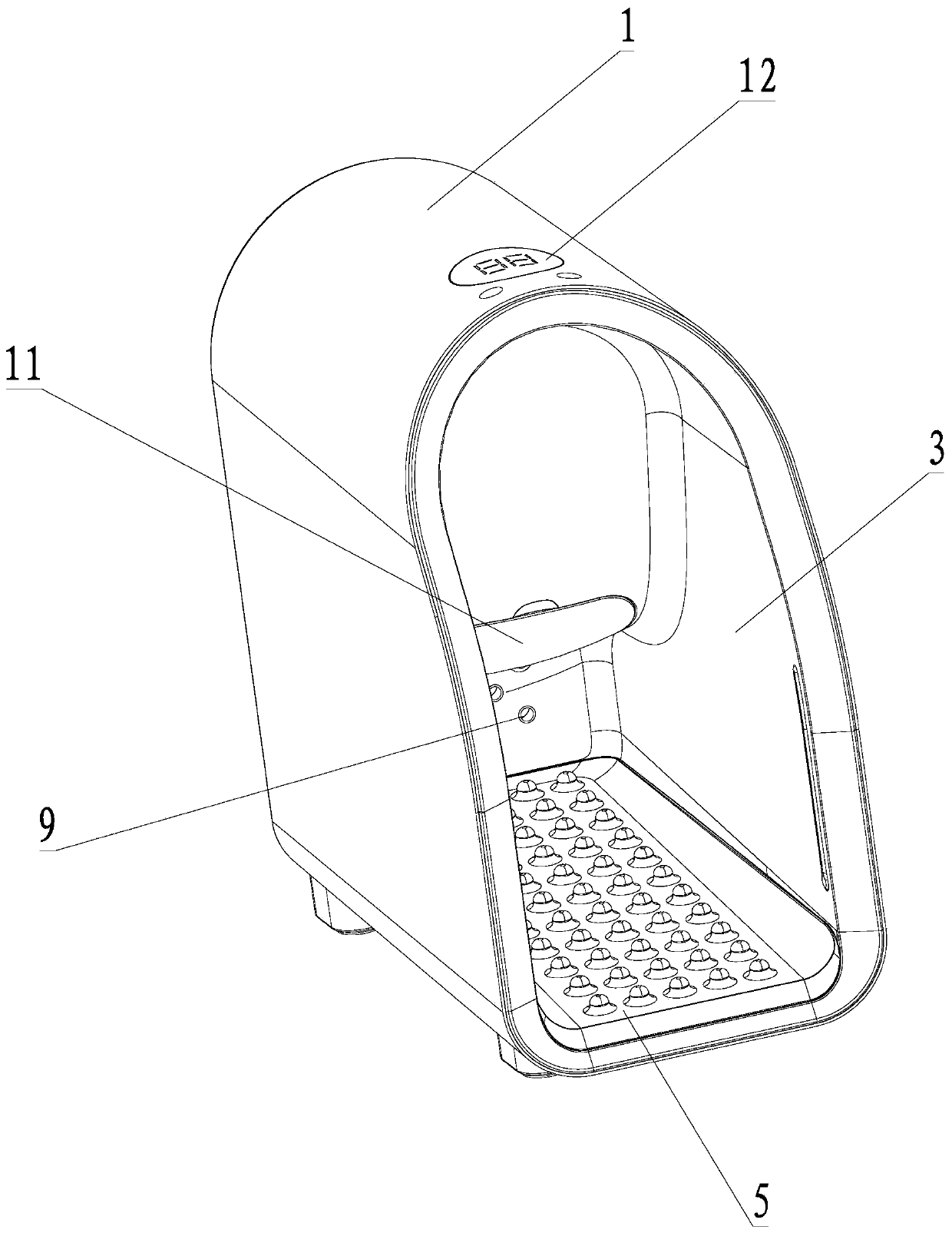 Foot dryer