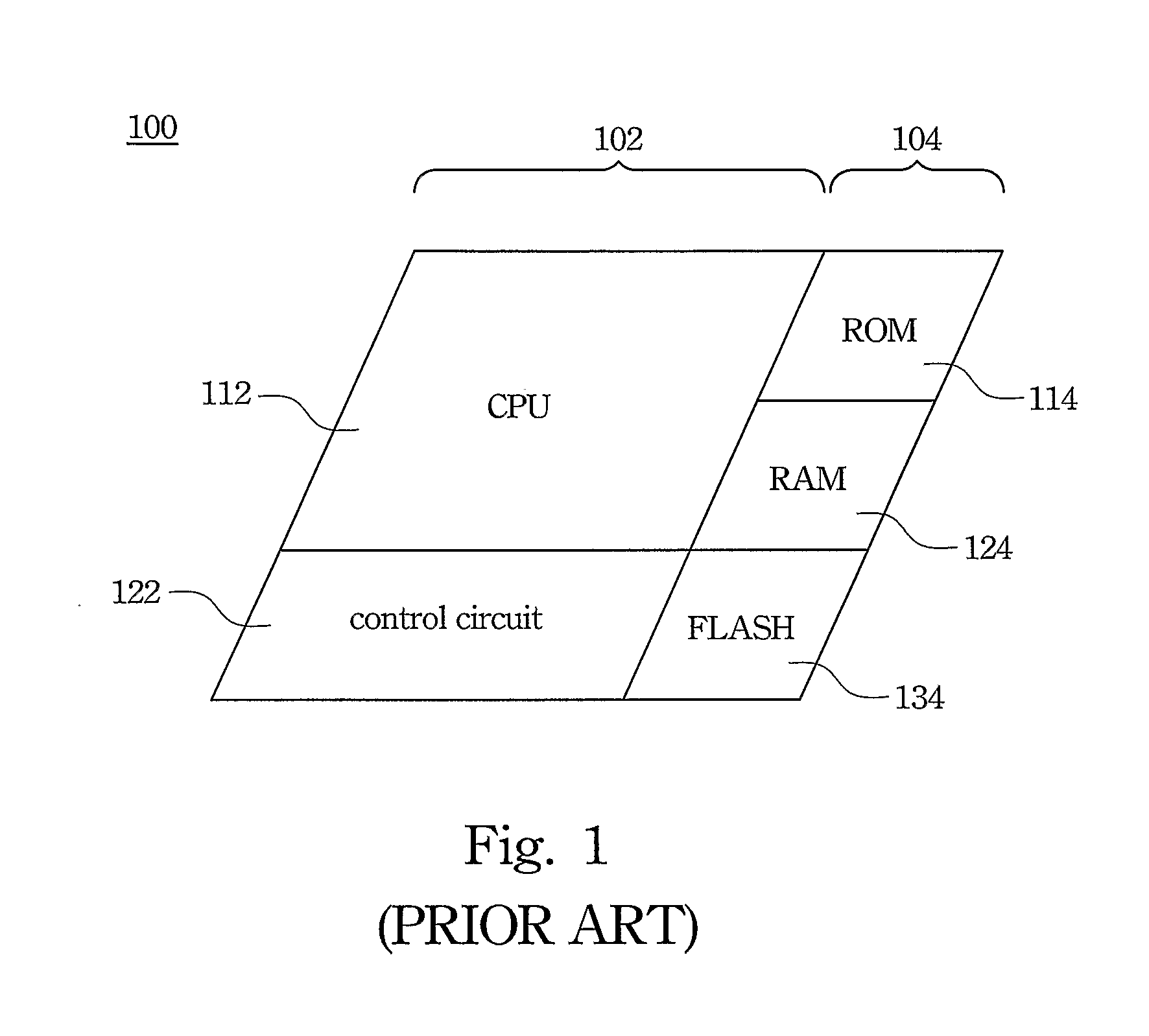 Single Chip Having Magnetoresistive Memory