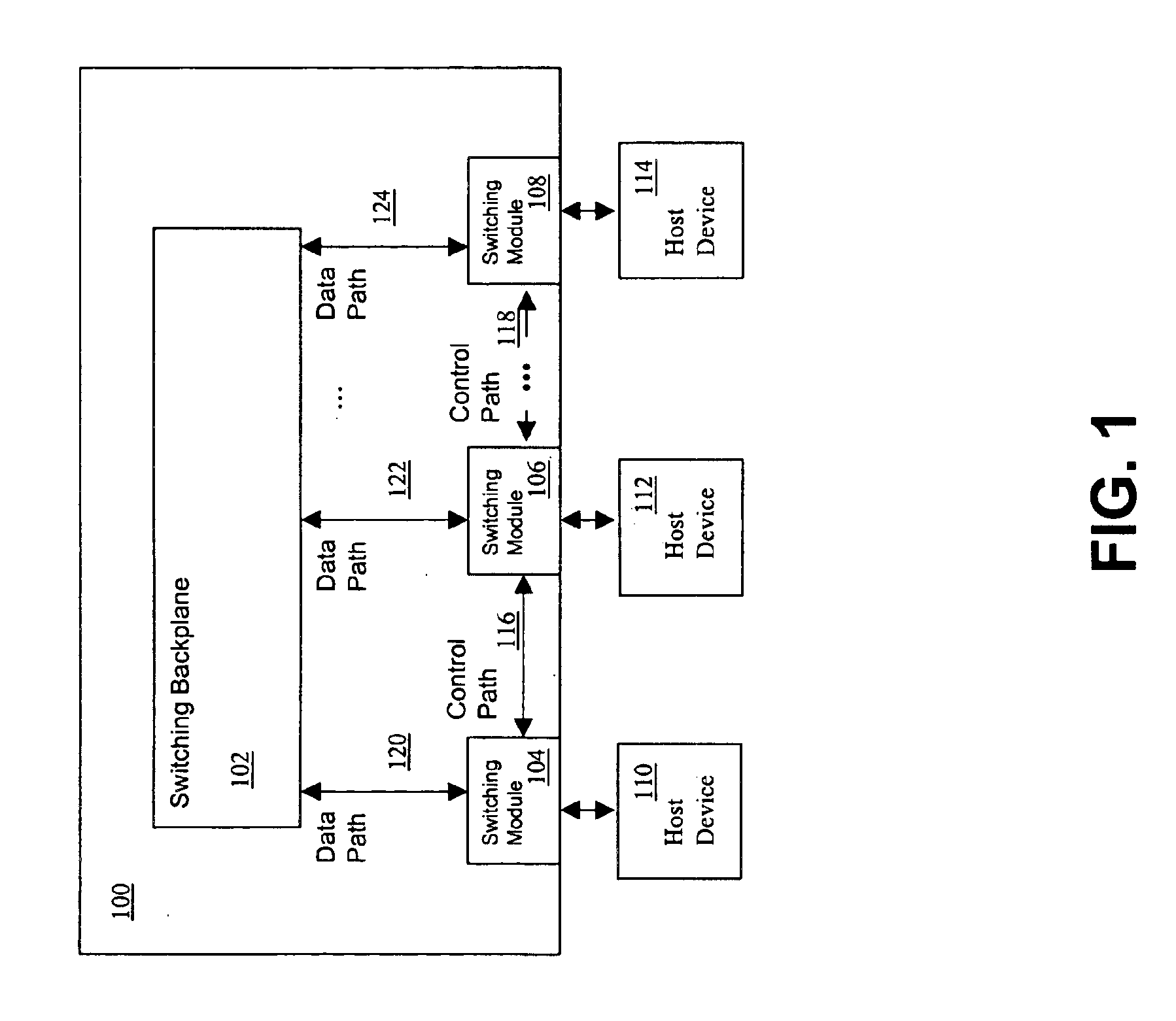 Distributed source learning for data communication switch