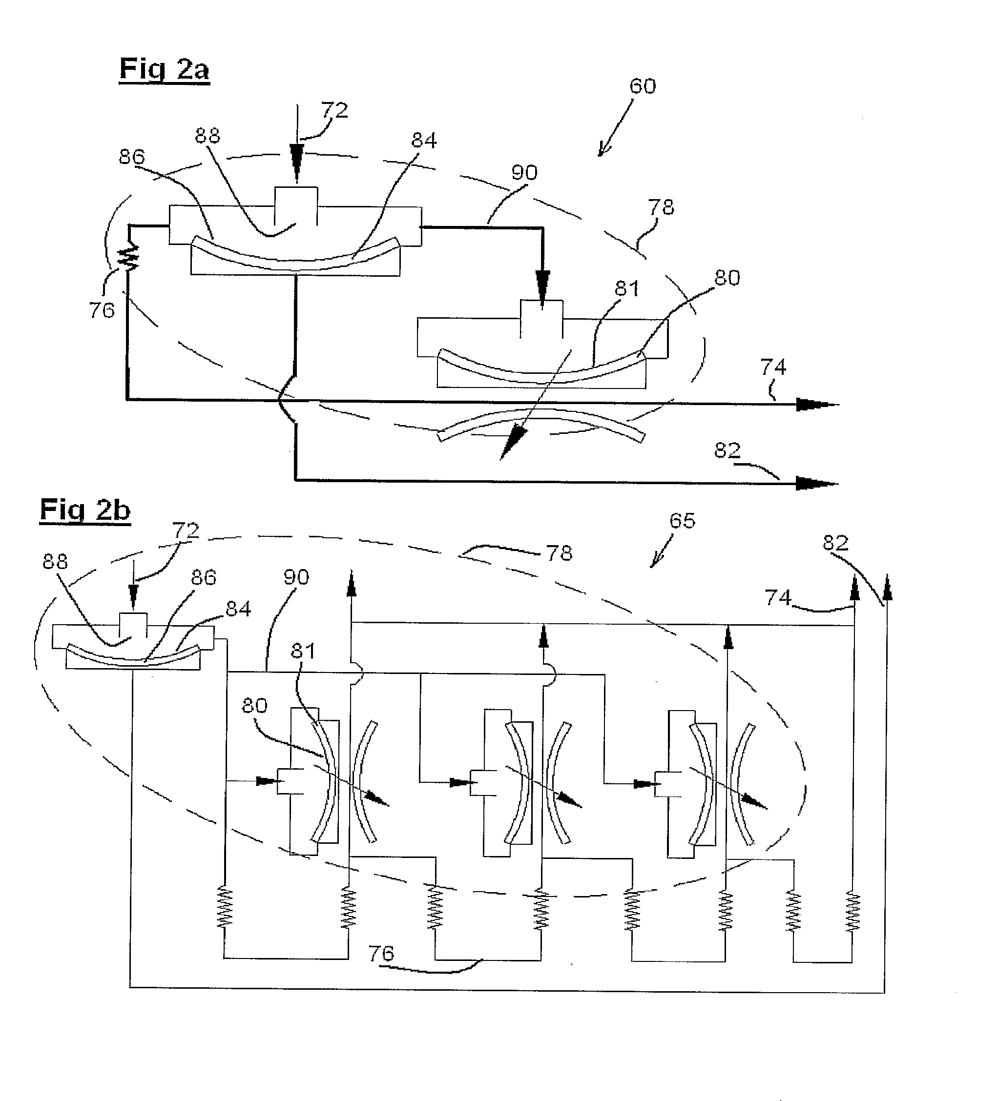 Drip emitter with an independent non-drain valve