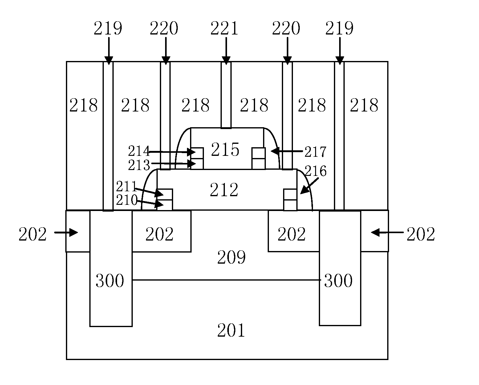 Structure for picking up a collector and method of manufacturing the same