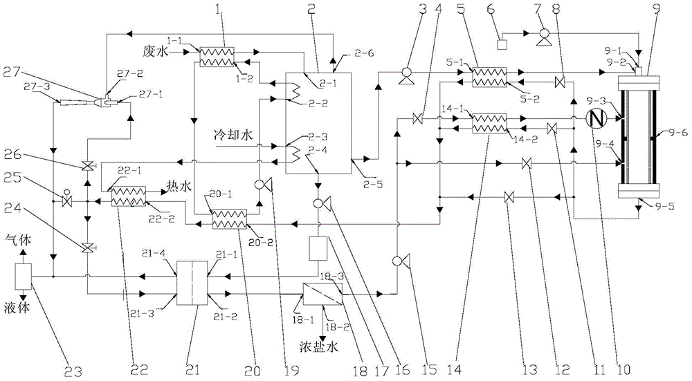 System and method for treating organic wastewater with high volatility by supercritical water oxidation